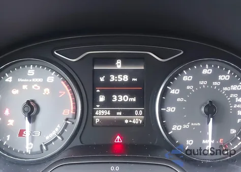 2015 Audi S3 2.0T Premium Plus z USA, uszkodzony, nr VIN WAUFFGFF3F1087311